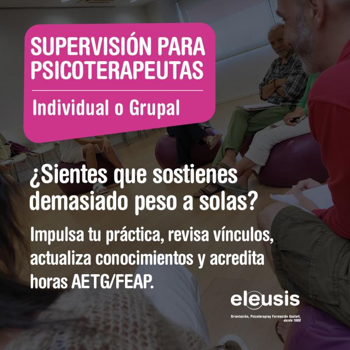 Supervisión para terapeutas